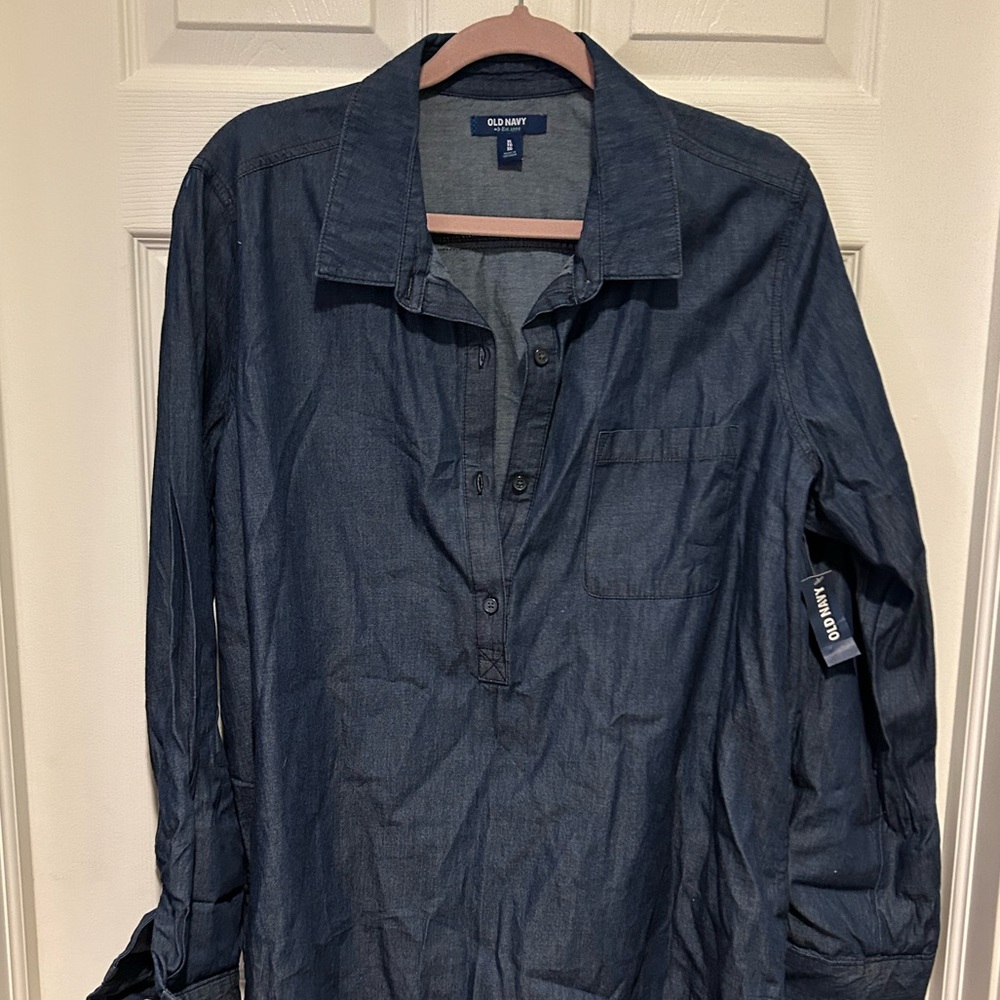 Old Navy Button Denim Shirt